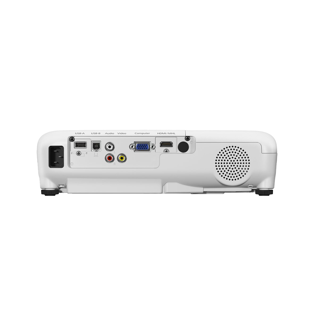 Proyector Epson PowerLite W52+ – WXGA, 4000 lúmenes, Inalámbrico, HDMI/VGA, 2W - Imagen 3