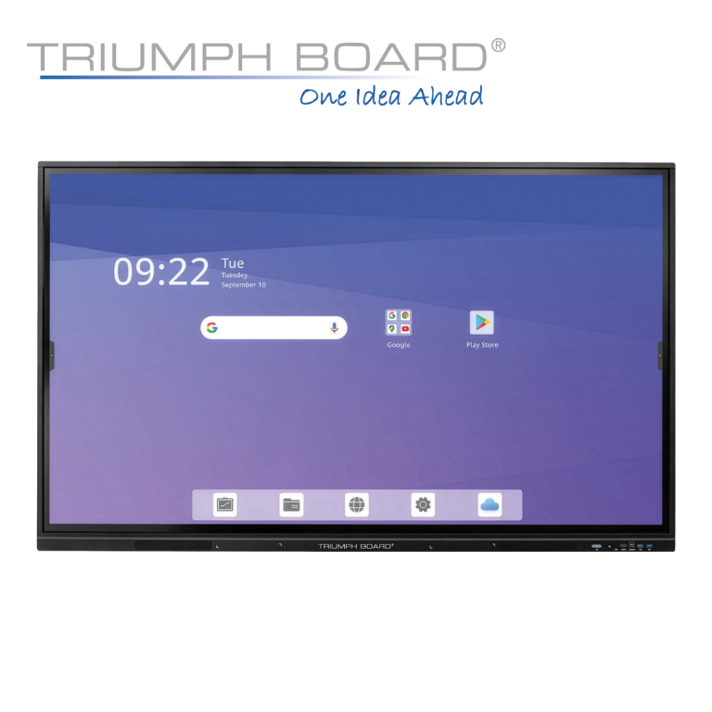 TRIUMPH BOARD 86 IFP BLACK G 4K Android 14